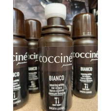 Белая краска для обуви из гладкой кожи COCCINE BIANCO 75 мл 