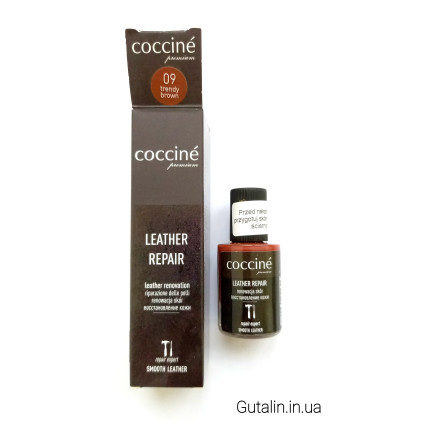 Корректор COCCINE LEATHER REPAIR для гладкой кожи тёплый-коричневый / 09 trendy brown /