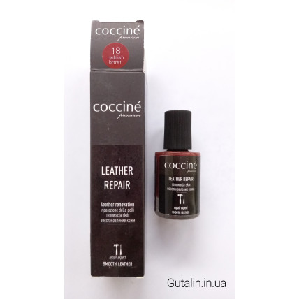 Корректор COCCINE LEATHER REPAIR для гладкой кожи бордово-коричневый / 18 reddish brown /