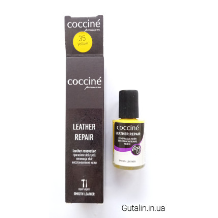 Корректор COCCINE LEATHER REPAIR для гладкой кожи жёлтый / 35 yellow /