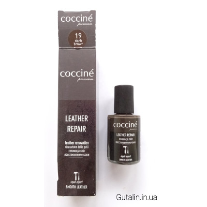 Корректор COCCINE LEATHER REPAIR для гладкой кожи тёмно-коричневый / 19 dark brown /