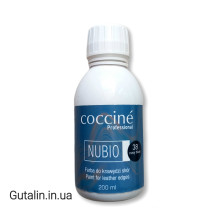 Краска для кромок кожи тёмно синяя COCCINE NUBIO 38 / navy blue / 200 мл