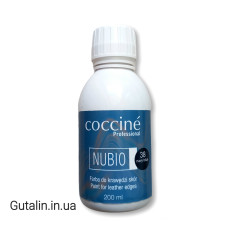 Краска для кромок кожи тёмно синяя COCCINE NUBIO 38 / navy blue / 200 мл