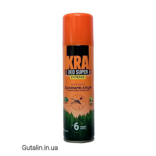 Аэрозоль от комаров и клещей KRA DEO EXTREME 150 мл