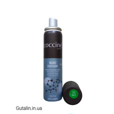 Краска для замши и нубука зелёная COCCINE NANO RAVVIVANT 33 / apple / 75 ml
