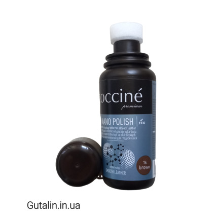 Жидкий крем для гладкой кожи коричневый COCCINE NANO POLISH brown 