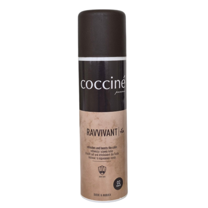 Краска для замши и нубука чёрная COCCINE RAVVIVANT 02 / black / 250ml