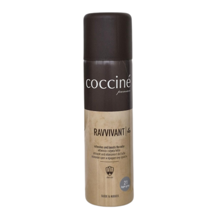 Краска для замши и нубука светло-серая COCCINE RAVVIVANT 21 / light gray / 250ml