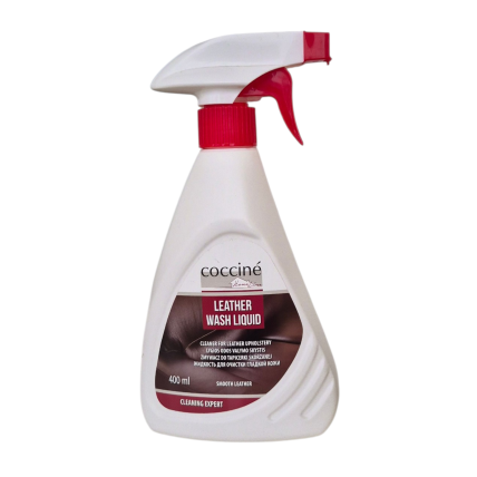 Очиститель гладкой кожи COCCINE LEATHER WASH LIQUID 400 мл