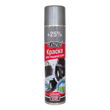 Краска для гладкой кожи аэрозоль бордо PLATINUM 300 мл Краска для гладкой кожи аэрозоль бордо PLATINUM 300 мл