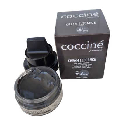 Крем для обуви тёмно-серый COCCINE CREAM ELEGANCE / 211 dark gray /