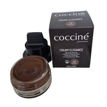 Крем для обуви коричневый COCCINE CREAM ELEGANCE / 14 brown / 