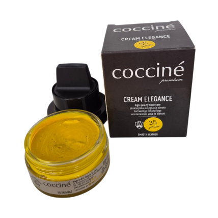 Крем для обуви жёлтый COCCINE CREAM ELEGANCE / 35 yellow / 