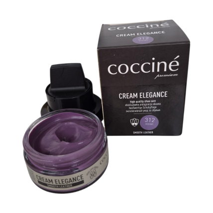 Крем для обуви фиолетовый COCCINE CREAM ELEGANCE / 312 violet /  
