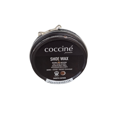 Натуральный воск и смола коричневый COCCINE SHOE WAX / 14 brown / 40г
