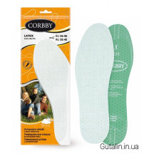 Стельки универсальные CORBBY LATEX