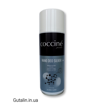Дезодорант для обуви COOCINE NANO DEO SILVER 400 мл 