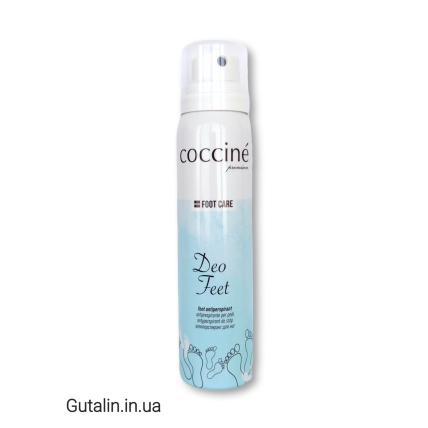 Дезодорант для ног - антиперспирант COCCINE DEO FEET 100 мл 