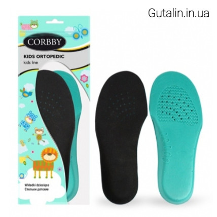 Детские ортопедические стельки CORBBY KIDS ORTOPEDIC 