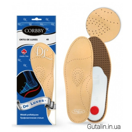 Ортопедические стельки CORBBY ORTO DE LUXES