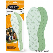 Стельки демисезонные CORBBY ALOE VERA Стельки демисезонные CORBBY ALOE VERA
