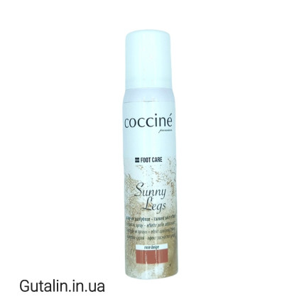 Флюид-спрей для ног с эффектом автозагара розово-бежевый COCCINE SUNNY LEGS 